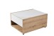 Couchtisch >Mitrovica< in Artisan Eiche - 92x47,5x74cm (BxHxT)
