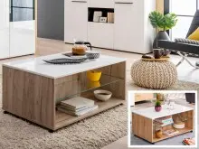 Couchtisch >Becej< in  - 101x41,5x60cm (BxHxT)