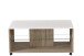 Couchtisch >Becej< in Grey Oak - 101x41,5x60cm (BxHxT)