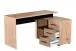 Schreibtisch >Paracin< in Artisan Eiche - 135x75,5x50cm (BxHxT)