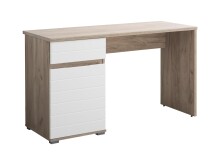 Schreibtisch >Cuprija< in Grey Oak - 135x75,5x50cm (BxHxT)