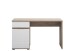 Schreibtisch >Cuprija< in Grey Oak - 135x75,5x50cm (BxHxT)