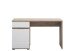 Schreibtisch >Cuprija< in Grey Oak - 135x75,5x50cm (BxHxT)