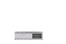 TV-Board >Ruma< in Beton - 162x43x41,6cm (BxHxT)
