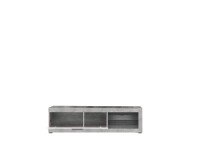 TV-Board >Ruma< in Beton - 162x43x41,6cm (BxHxT)