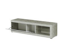 TV-Board >Ruma< in Beton - 162x43x41,6cm (BxHxT)