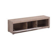 TV-Board >Ruma< in Grey Oak - 162x43x41,6cm (BxHxT)