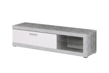 TV-Board >Ruma< in Beton - 181x43,5x41,5cm (BxHxT)
