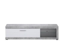 TV-Board >Ruma< in Beton - 181x43,5x41,5cm (BxHxT)