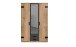 Kleiderschrank >Lothar< in Plankeneiche - 135x198x58cm (BxHxT)