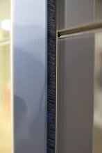 Schwebetürenschrank >Lothar< in Plankeneiche - 180x198x64cm (BxHxT)