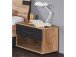 Nachtkommode >Lothar< in Plankeneiche - 46x38x40cm (BxHxT)