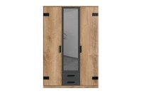 Jugendzimmer-Set >Lothar< (6-teilig) in Plankeneiche