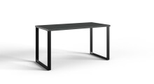 Schreibtisch >Nickola< in Graphit - 140x75x70cm (BxHxT)