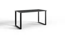 Schreibtisch >Nickola< in Graphit - 140x75x70cm...