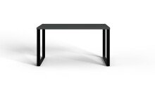 Schreibtisch >Nickola< in Graphit - 140x75x70cm (BxHxT)