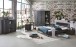 Regal >Nickola< in Graphit - 47x198x40cm (BxHxT)