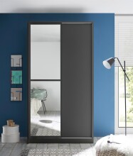 Schwebetürenschrank >Alysia< in  - 120x221,6x51,4cm (BxHxT)