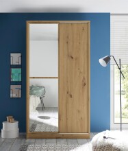 Schwebetürenschrank >Alysia< in  - 120x221,6x51,4cm (BxHxT)