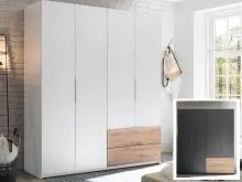 Kleiderschrank >Filberto< in  - 182x210x59cm (BxHxT)