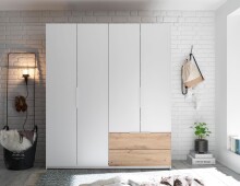 Kleiderschrank >Filberto< in  - 182x210x59cm (BxHxT)