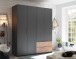 Kleiderschrank >Filberto< in  - 182x210x59cm (BxHxT)