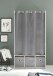 Kleiderschrank >Jill< in Weiß - 100x180x50cm (BxHxT)