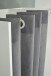 Kleiderschrank >Jill< in Weiß - 100x180x50cm (BxHxT)