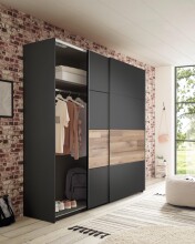 Schwebetürenschrank >Maye< in  - 215x210x59cm (BxHxT)