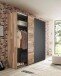 Schwebetürenschrank >Maye< in Montana Oak - 215x210x59cm (BxHxT)