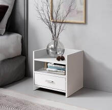 Nachtkommode >Canaan< in  - 38x45x35cm (BxHxT)