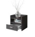 Nachtkommode >Canaan< in  - 38x45x35cm (BxHxT)