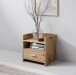 Nachtkommode >Canaan< in Artisan Eiche - 38x45x35cm (BxHxT)