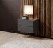 Nachtkommode >Cabo< in Graphit - 42x28x30cm (BxHxT)