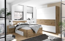 Nachtkommode >Isobel< in Artisan Eiche - 46x56x41cm (BxHxT)