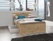Bett >Isobel< in Artisan Eiche - 145x97x205cm (BxHxT)