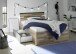 Bett >Isobel< in Montana Oak - 145x97x205cm (BxHxT)