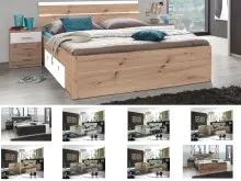 Bettanlage >Isobel< in  - 185x97x205cm (BxHxT)