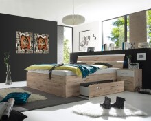 Bettanlage >Isobel< in  - 185x97x205cm (BxHxT)