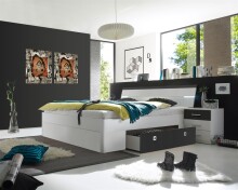 Bettanlage >Isobel< in  - 185x97x205cm (BxHxT)