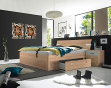 Bettanlage >Isobel< in  - 185x97x205cm (BxHxT)