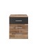 Bettanlage >Isobel< in Montana Oak - 185x97x205cm (BxHxT)