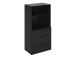 Kommode >Domenico< in Schwarz Perl - 50x101x32cm (BxHxT)