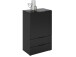 Kommode >Domenico< in Schwarz Perl - 50x81x32cm (BxHxT)