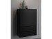 Kommode >Domenico< in Schwarz Perl - 50x81x32cm (BxHxT)