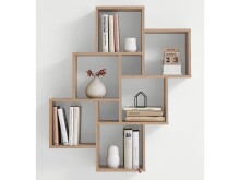 Wandregal >Annaliese< in  - 81,5x94,5x16cm (BxHxT)