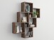 Wandregal >Annaliese< in  - 81,5x94,5x16cm (BxHxT)