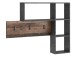 Garderobenpaneel >Karlan< in Matera Old Style dunkel - 103,5x81x16cm (BxHxT)
