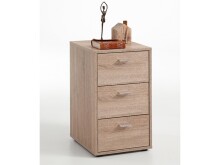 Nachtkommode >Merl< in  - 35x62,4x39,9cm (BxHxT)
