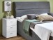 Nachtkommode >Merl< in  - 35x62,4x39,9cm (BxHxT)